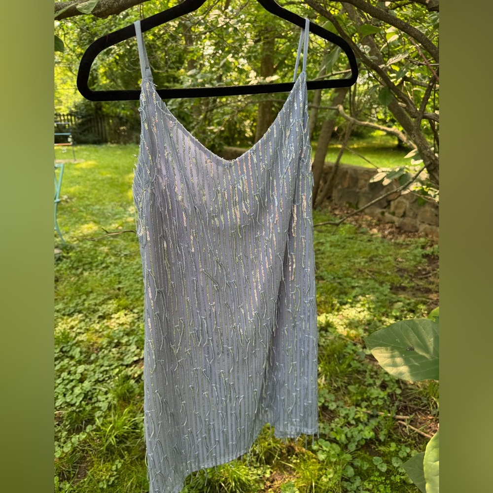 City Vibe Size L Blue Homecoming Dress